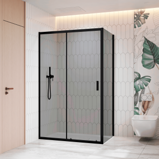 Душевой уголок RGW CL-133B (CL-13B + Z-03B) 060913348-34 140x80 см чёрный